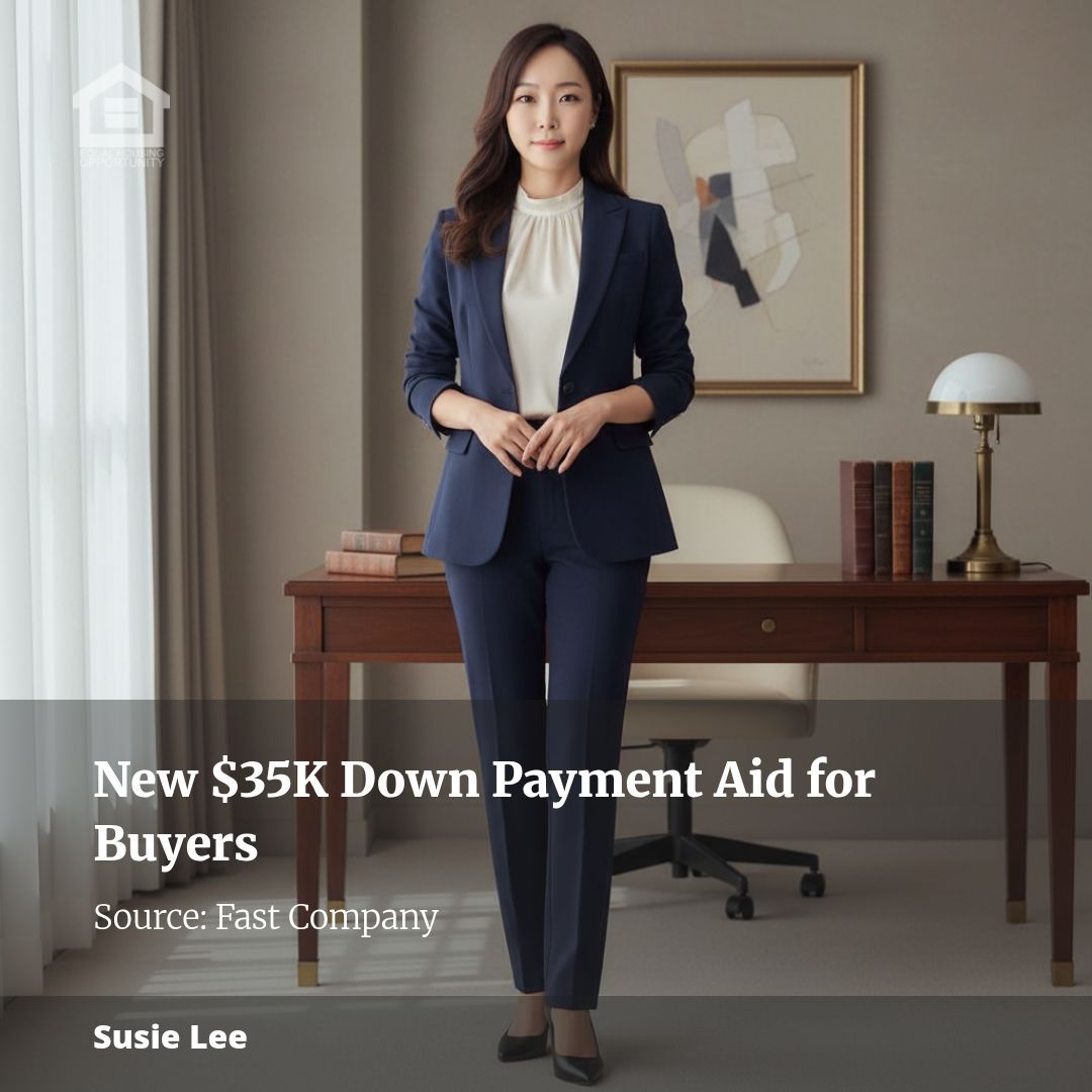 First-time homebuyers could soon get a new way to find $35,000 for a down payment