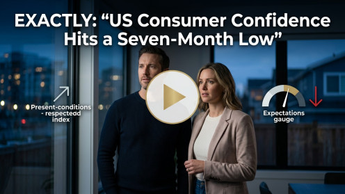 US Consumer Confidence Hits a Seven-Month Low